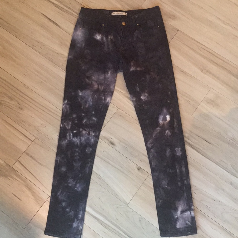 Zara tie dye jeans
